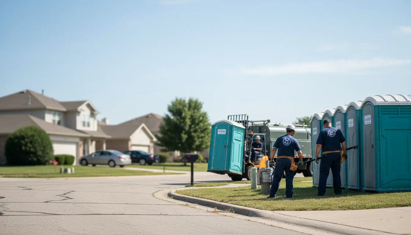 Porta Potty Rental in Pennington, TX near me